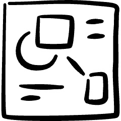 Design Process Layout 1 Icon from Freehand Set