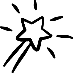 Design Tool Magic Wand 1 Icon from Freehand Set