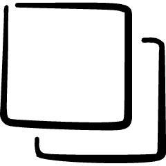 Layers Back Icon from Freehand Set