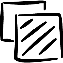 Layers Front Icon from Freehand Set