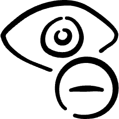 Layers View Subtract Icon from Freehand Set