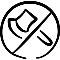 Deforestation Axe Forbidden Icon from Freehand Set