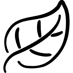 Ecology Leaf Icon from Freehand Set