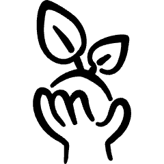 Ecology Plant Hand 1 Icon from Freehand Set