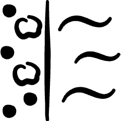 Pollution Dust Smoke Filter Icon from Freehand Set