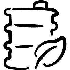 Renewable Energy Eco Barrel Icon from Freehand Set
