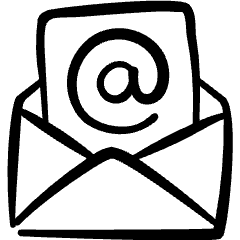 Email Action At Symbol Icon from Freehand Set