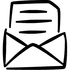Email Action Read Document Icon from Freehand Set