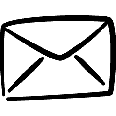 Envelope Letter Front Icon from Freehand Set