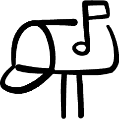 Mailbox Full Icon from Freehand Set