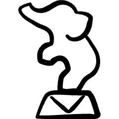 Circus Elephant 1 Icon from Freehand Set