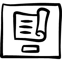 Museum Exhibition Qntiques Icon from Freehand Set