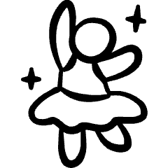 Show Dancing 2 Icon from Freehand Set