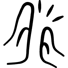 Baby Care Palm Clapping Icon from Freehand Set