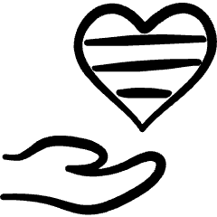 Gender Variance Hand Heart 1 Icon from Freehand Set