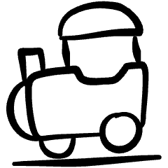 Toys Train_1 Icon from Freehand Set