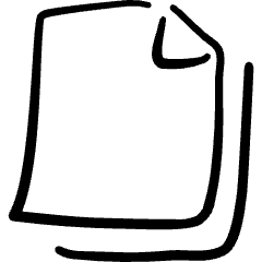 Common File Empty Icon from Freehand Set