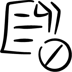 Common File Text Disable Icon from Freehand Set