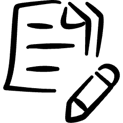 Common File Text Edit Icon from Freehand Set