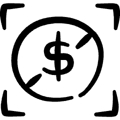 File Copyright Not For Commercial Use Icon from Freehand Set