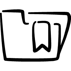 Folder Bookmark 1 Icon from Freehand Set