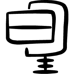 Zip File Compress Icon from Freehand Set