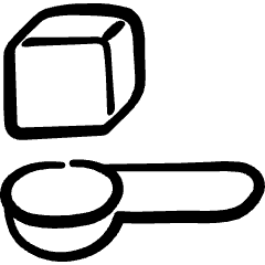 Alternative Food Low Sugar Icon from Freehand Set