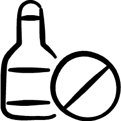 Alternative Food No Alcohol Bottle 1 Icon from Freehand Set