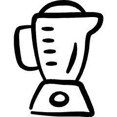 Appliances Blender Icon from Freehand Set