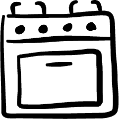 Appliances Oven Icon from Freehand Set