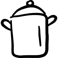 Appliances Stock Pot Icon from Freehand Set