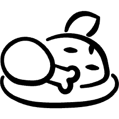 Asian Food Chicken Biryani Icon from Freehand Set