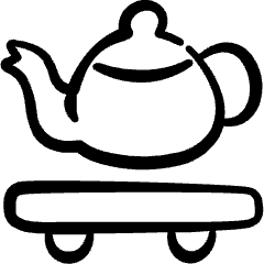 Asian Food Teapot Tea 1 Icon from Freehand Set