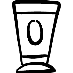 Beer Glass Icon from Freehand Set