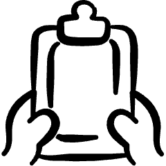 Food Delivery Service Dashboard List Order Icon from Freehand Set