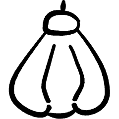 Fruit Bhudda Hand Finger Citron Icon from Freehand Set