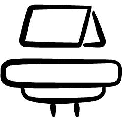 Restaurant Reservation Table Reserved Icon from Freehand Set