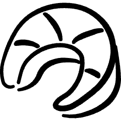 Seafood Salmon Fillet Icon from Freehand Set