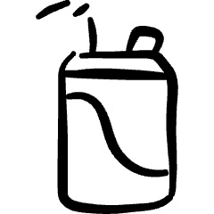 Soft Drinks Can Icon from Freehand Set