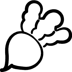 Vegetable Beet 2 Icon from Freehand Set