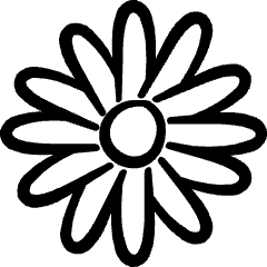 Vegetable Chamomile Icon from Freehand Set