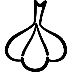 Vegetable Garlic 1 Icon from Freehand Set