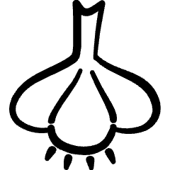 Vegetable Garlic 2 Icon from Freehand Set