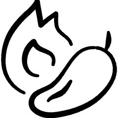 Vegetable Jalapeno 3 Icon from Freehand Set