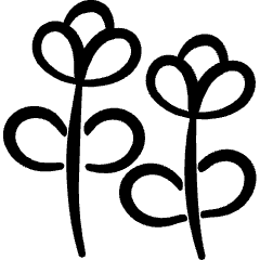 Vegetable Lavender Icon from Freehand Set