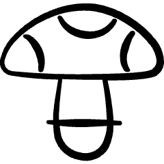 Vegetable Mushroom 6 Icon from Freehand Set