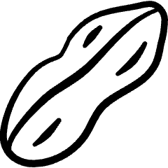 Vegetable Peanut 2 Icon from Freehand Set