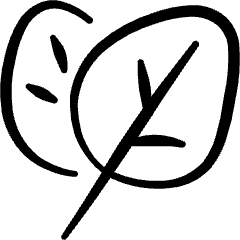 Vegetable Spinach Leafs Icon from Freehand Set