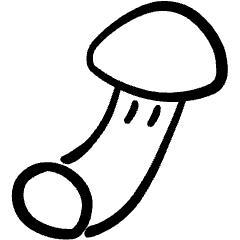 Vegetables Mushroom 1 Icon from Freehand Set