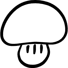 Vegetables Mushroom 4 Icon from Freehand Set